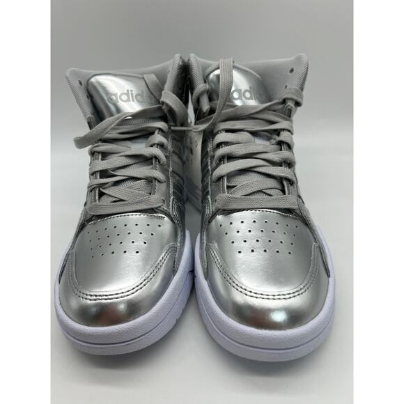 Adidas Neo Entrap Mid Sneakers Silver FZ1112 Women's Size 7.5 NWT - Picture 10 of 16